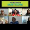 EW webinar on "The Two Sides of Online Teaching"