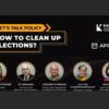 webinar on how to clean up elections