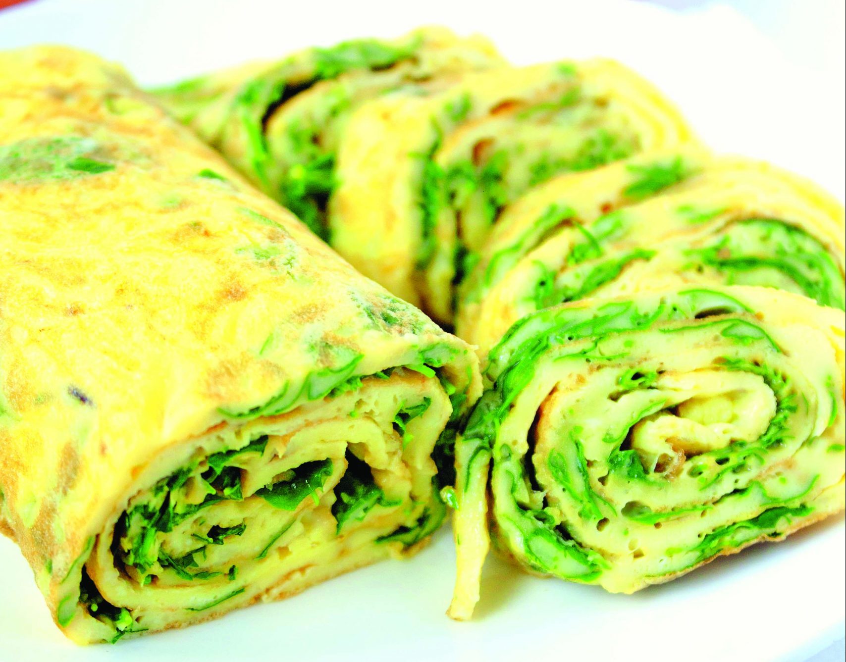 Moringa omelette