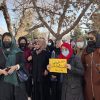 Taliban use water cannon on women protesting university ban