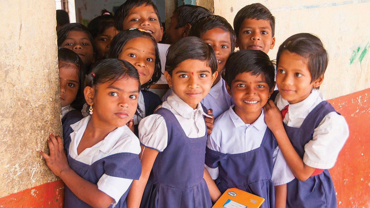 School children