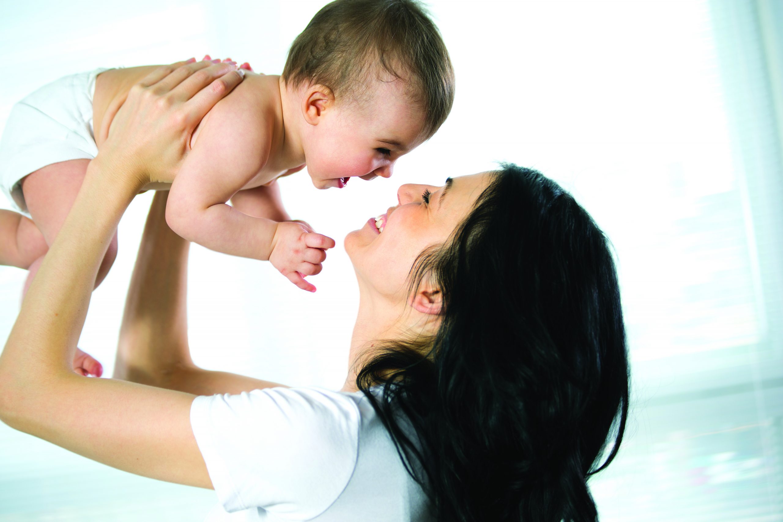 Happy,Mother,With,Adorable,Baby