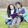 mother daughter reading