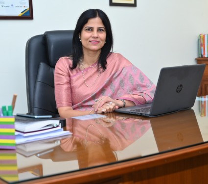 Seema Sehajpal, principal, Dharav High School