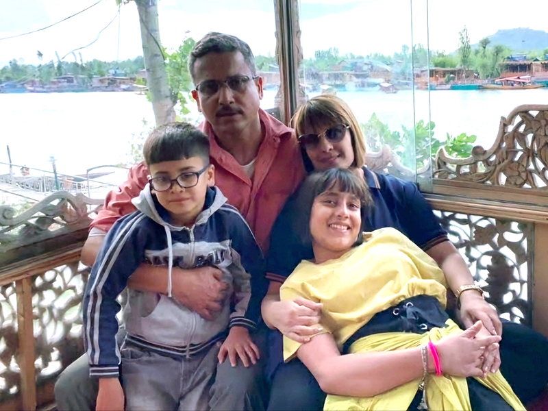 Aadya and Aditya – Family Photo