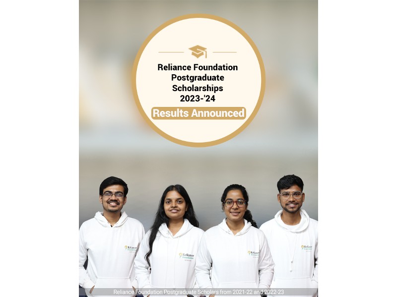 Reliance Foundation PG scholarship