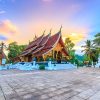 Wat,Xieng,Thong,(golden,City,Temple),In,Luang,Prabang,,Laos.
