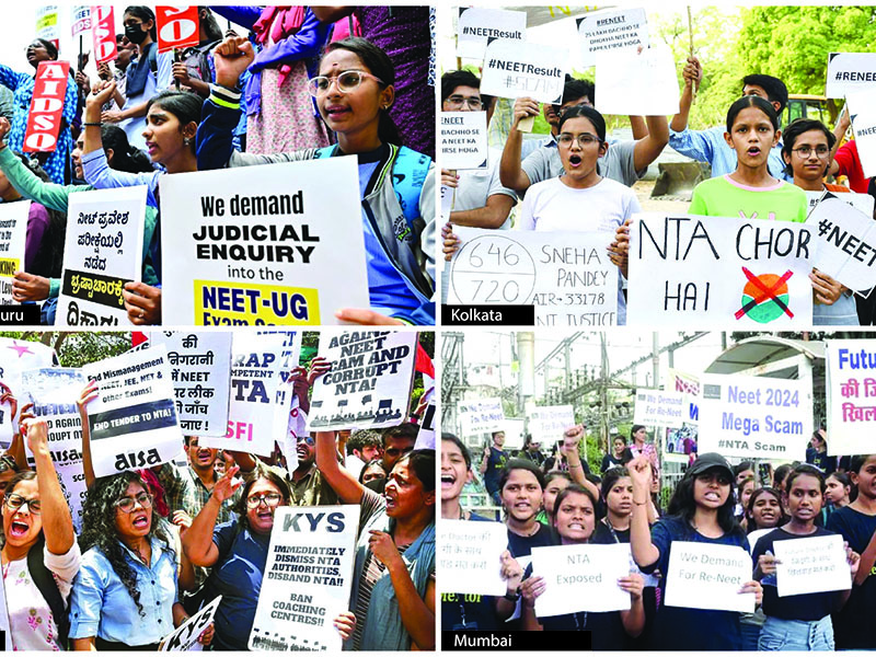 NEET protests