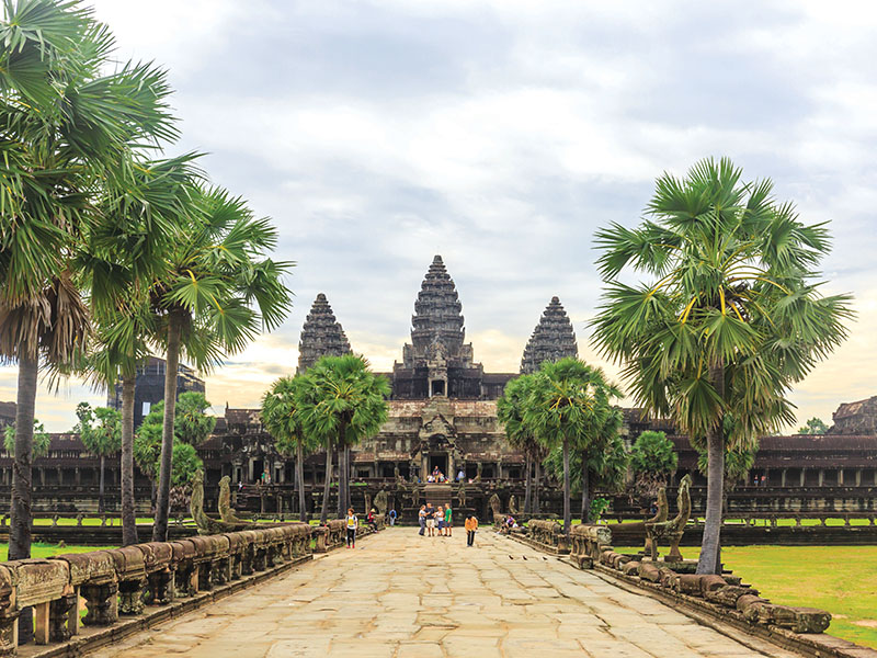 Siem,Reap,-,August,14,:the,Landmark,Angkor,Wat,Temple,Where