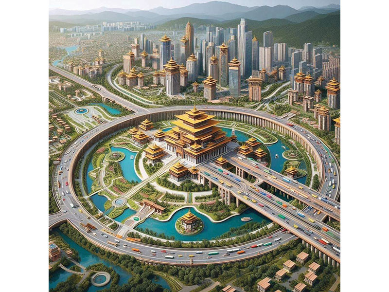 Bhutan-mindfulness city