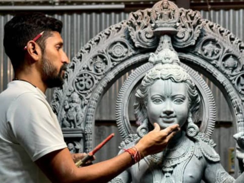 Sculptor Arun Yogiraj