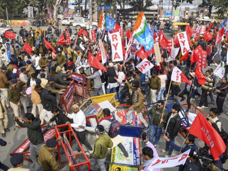 Bihar Protest