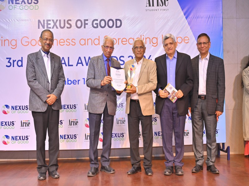 Prayoga receives Nexus of Good Annual Award