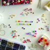 Making,Friendship,Bracelets,With,Letter,Beads.,Jewelry,Making,Supplies,On