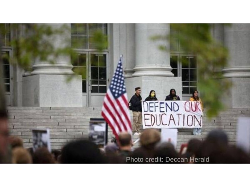 US revokes termination of legal status of foreign students