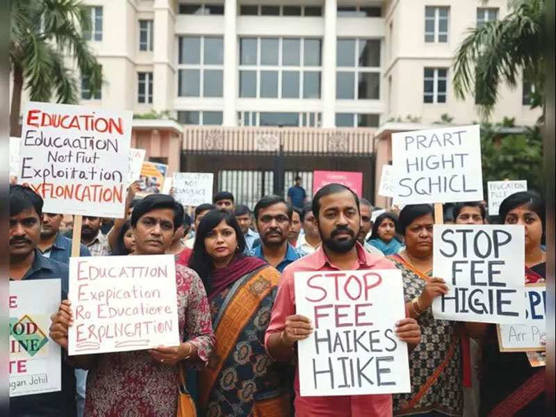 Delhi: Parents seek govt, LG takeover of school amid ongoing few hike row