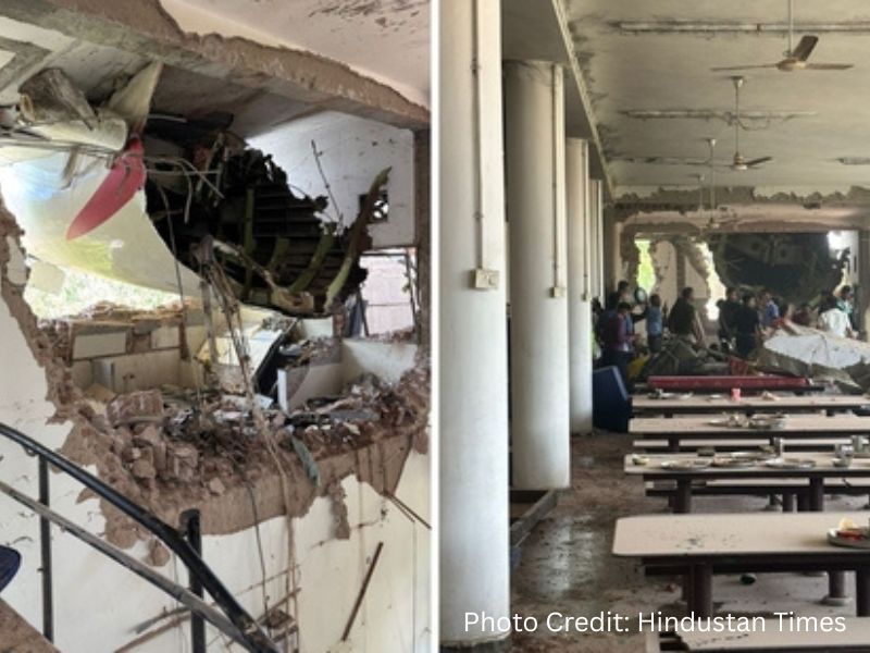 Air India crash: Five MBBS students among victims found in hostel building