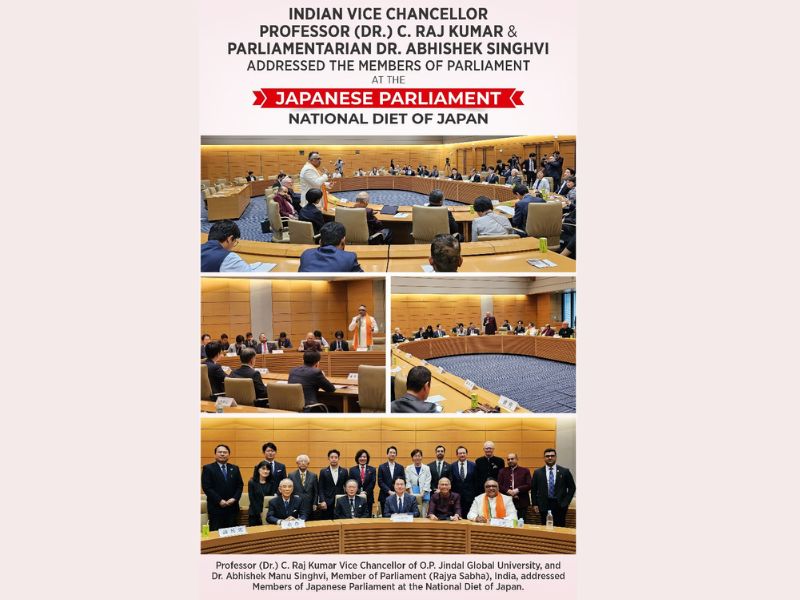 Indian academic and MP address Japanese Parliament to strengthen bilateral ties