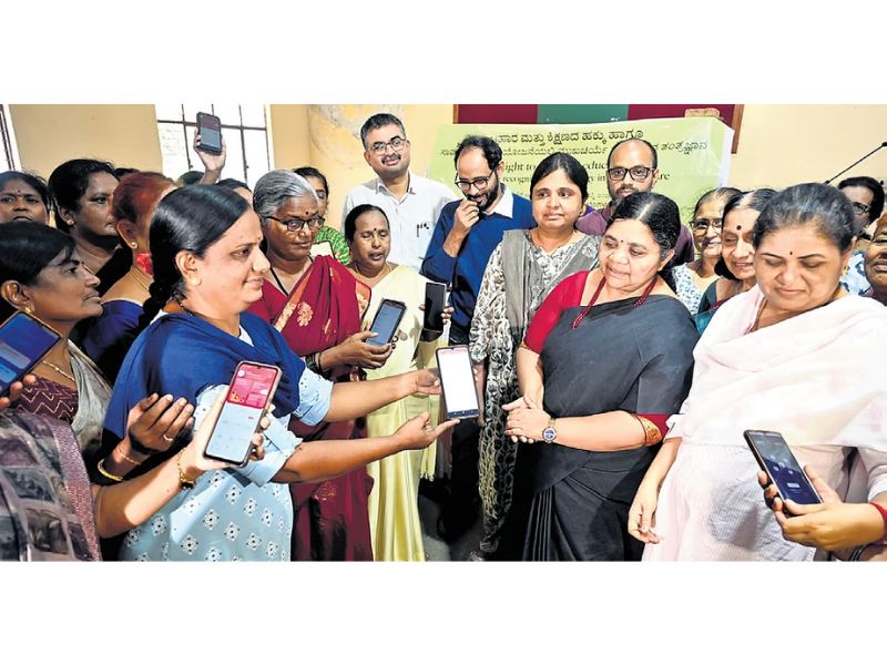 Anganwadi workers protest use of facial recognition in welfare schemes