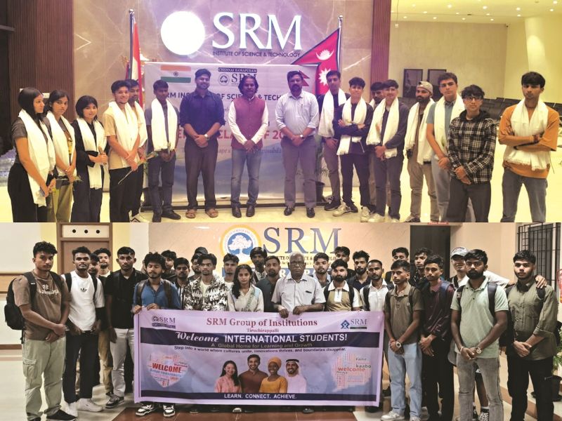 SRMIST welcomes over 200 international students for 2025 academic session