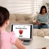 Little,Girl,Having,Access,Restriction,By,Parental,Control,On,Laptop