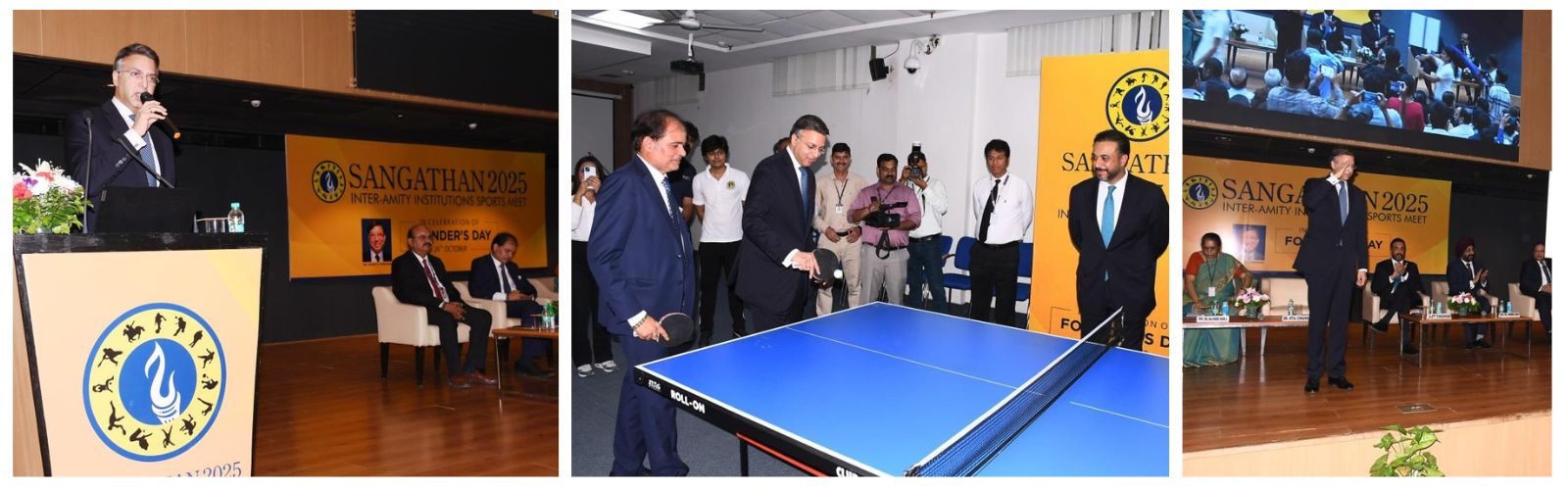 Amity inaugurates 26th inter institutions sports meet ‘Sangathan-2025’