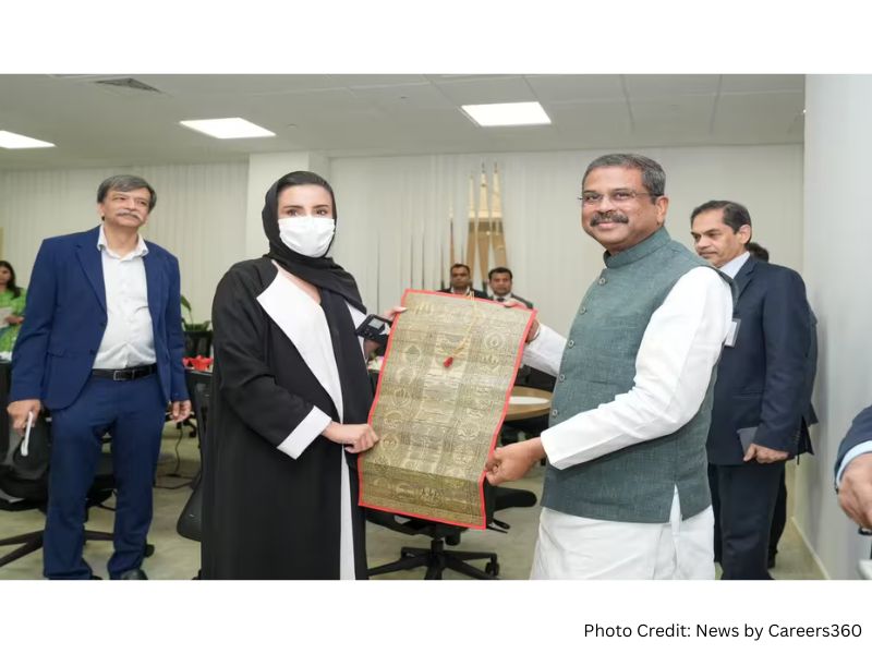 Pradhan discusses Indian schools in UAE, inaugurates incubation centre at IIT Delhi-Abu Dhabi