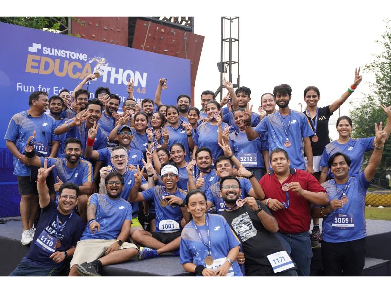 Sunstone’s educathon 2025 unites 400 runners for education cause