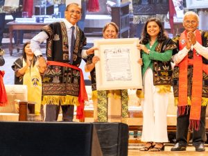 EducationWorld founders at martin luther christian university shillong