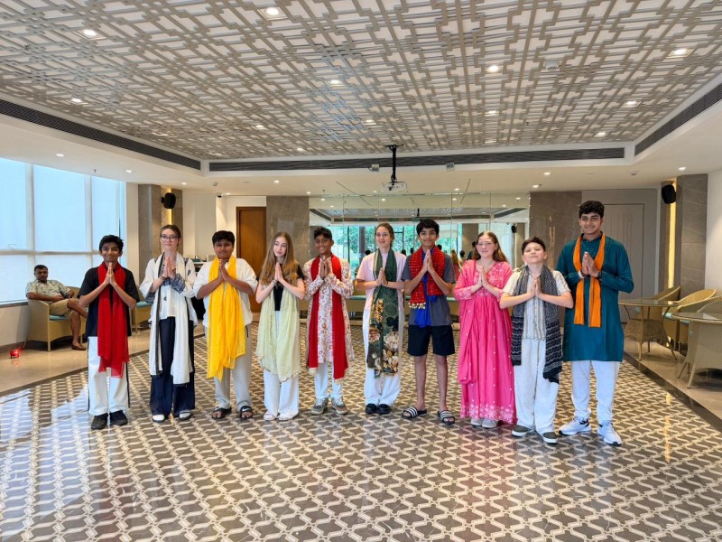 Indo-French student exchange programme at St. Mary's School, Mumbai 