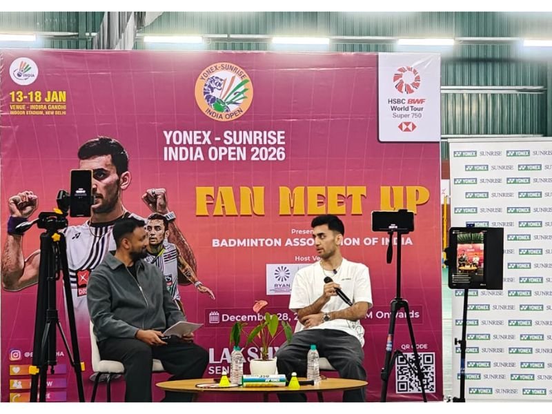 Badminton Association of India and Ryan International Academy host Lakshya Sen for student interaction