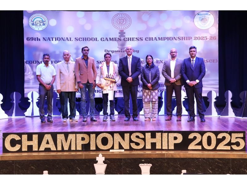 Closing Ceremony of CISCE Chess Championship 2025–26
