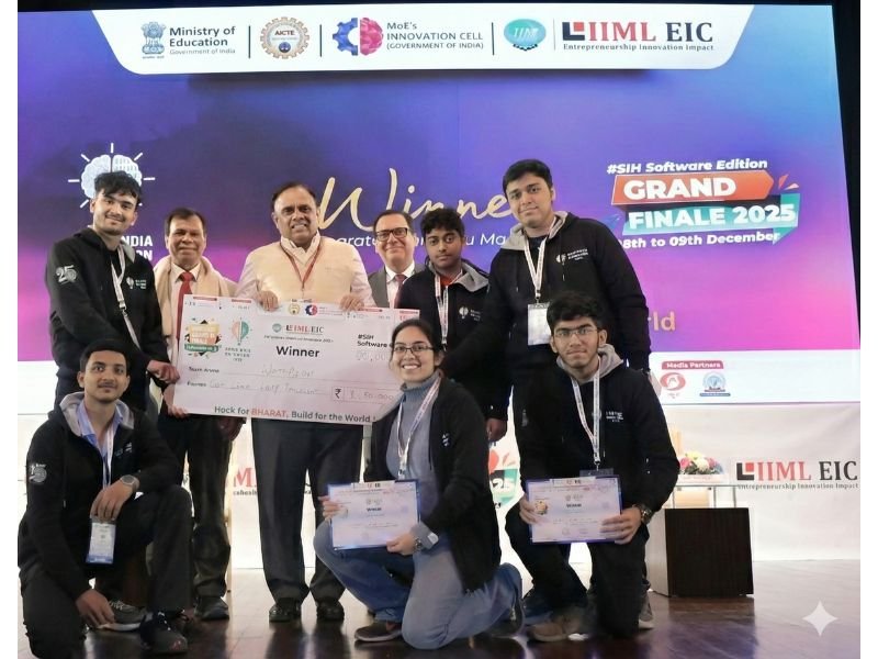 Heritage Institute of Technology team wins National SIH 2025 Title