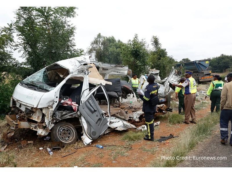 South Africa crash kills 13 schoolchildren in Gauteng