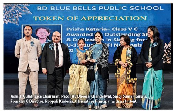 Annual Day of BD Blue Bells Public School blends awards, art & a powerful tribute