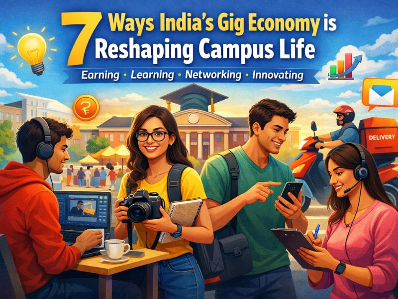 7 Ways India’s Gig Economy Is Quietly Reshaping Campus Life