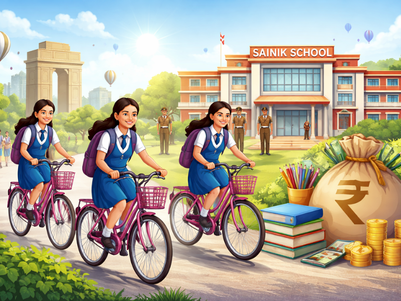 Delhi allocates Rs 19,326 crore to education, announces Sainik School and free bicycles for girls