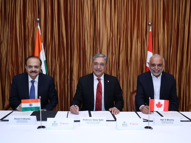 Jubilant Bhartia Foundation and McGill University to Launch AI Centre in India