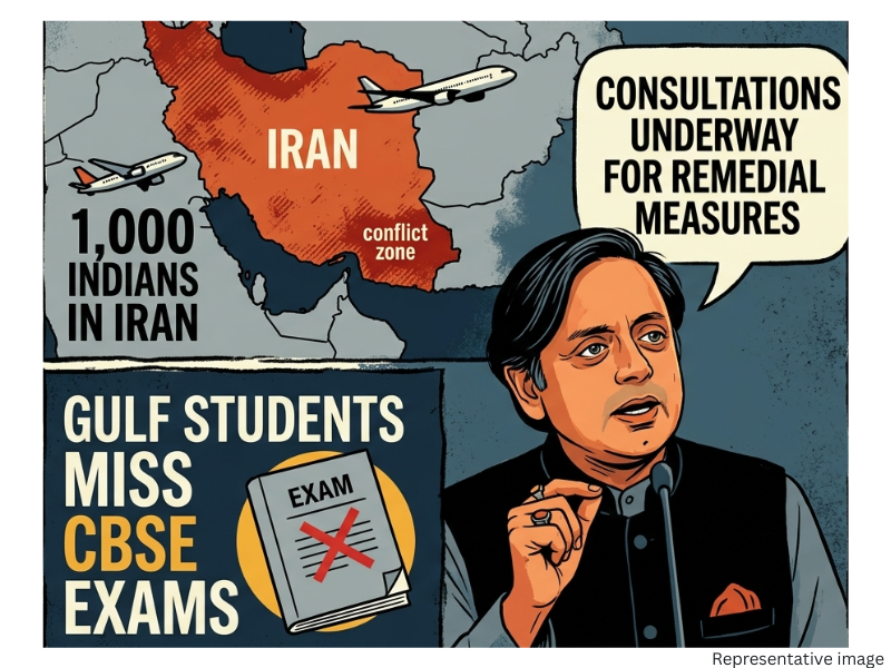 MEA tells panel 1,000 Indians remain in Iran; 23,000 Gulf students miss CBSE exams