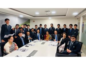 Sarala Birla Academy - Times NIE collaboration