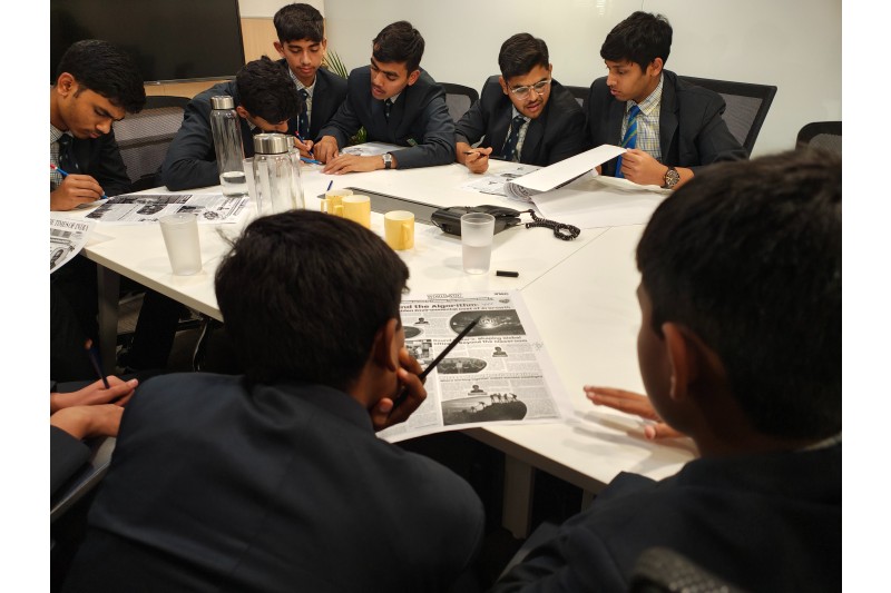 Sarala Birla Academy Times NIE collaboration