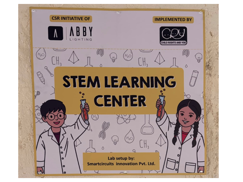 Abby Lighting & Switchgear Ltd and CRY – Child Rights and You launch STEM centre in Palghar