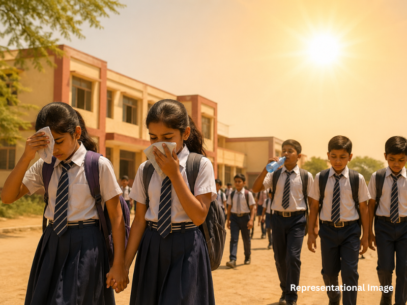 Heatwave prompts school closures and revised timings across India as temperatures exceed 44°C