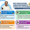 Karnataka English medium option in all government schools to boost enrolment   (1)
