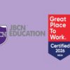 JBCN Education certified Great Place to Work for third consecutive year