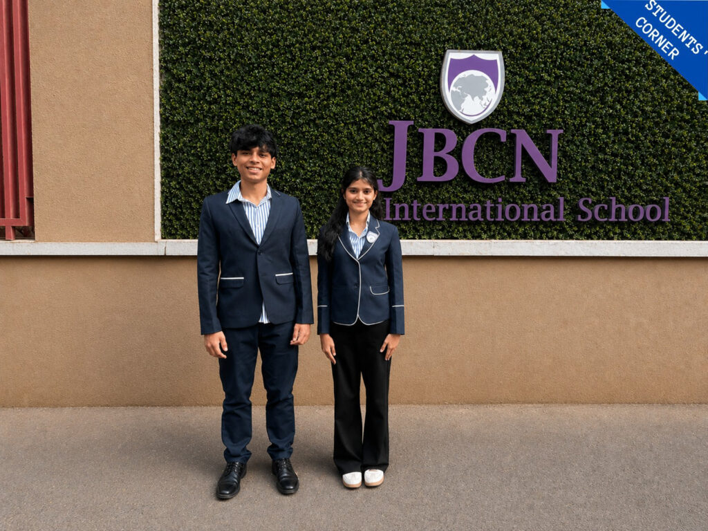 Students’ Corner: Aastha Borkar and Ansh Suri, JBCN International School, Parel