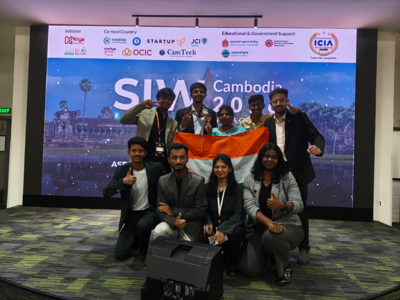 Jain University Faculty of Engineering & Technology teams win silver and bronze at Startup Innovation Weekend 2026