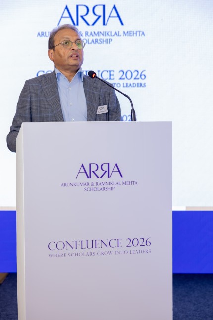 Russell Mehta, Arra scholarship 