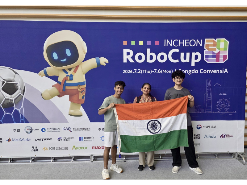 Shiv Nadar School Noida students win RoboCup 2026 robotics championship
