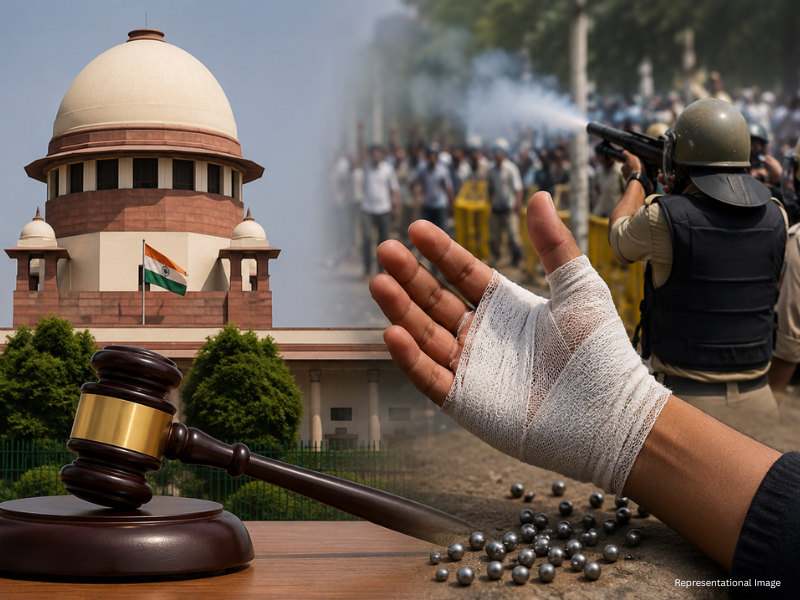 Supreme Court directs Delhi government to ensure treatment for pellet gun victims